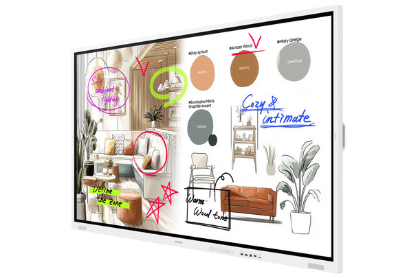 Samsung The Flip WMFX 85" 4K UHD Interactive Display, Touchscreen, Tizen 9.0 - LH85WMFWLGCXEN – image 3