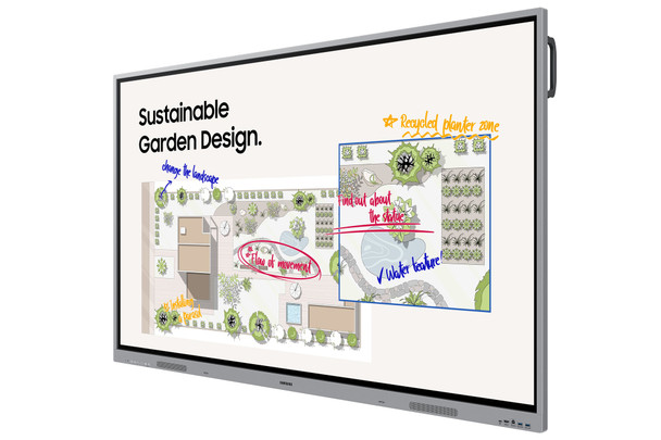 Samsung WE65FX 65" 4K UHD Interactive Whiteboard, 40-Point Touch, OS-Free - LH65WEFWLGCXEN – image 3