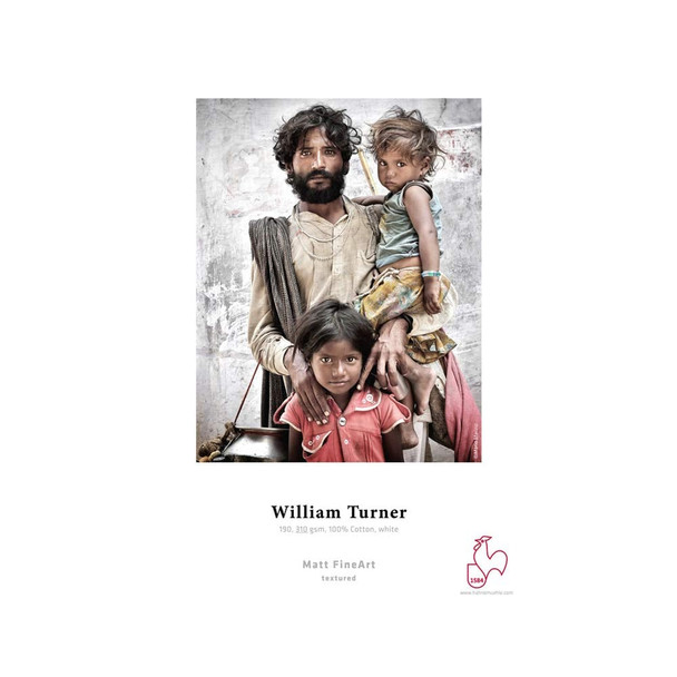 Hahnemühle Digital FineArt William Turner 310 g/m² Paper Roll, 1118 mm x 12 m, White