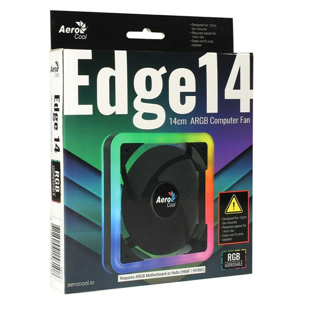 Aerocool Edge 14 14cm ARGB Computer Case Fan