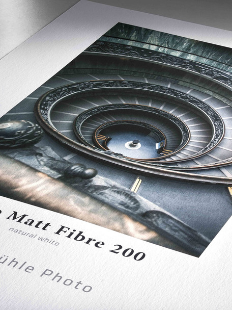 Hahnemühle Photo Matt Fibre Paper Roll, 200gsm, 60", 1524mm x 30m, Natural White