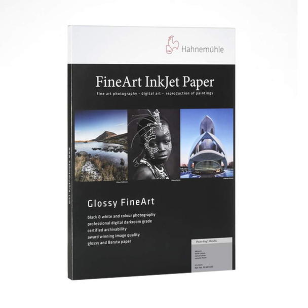 Hahnemühle FineArt Photo Rag Metallic Inkjet Paper Roll, 340gsm, 24" (61cm x 12m) – image 4