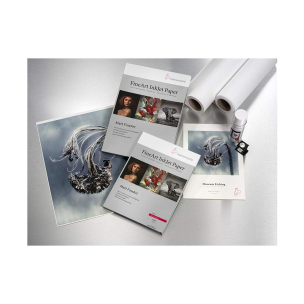 Hahnemühle Digital FineArt Museum Etching Paper Roll, 350gsm, 610mm x 12m, Natural White – image 4