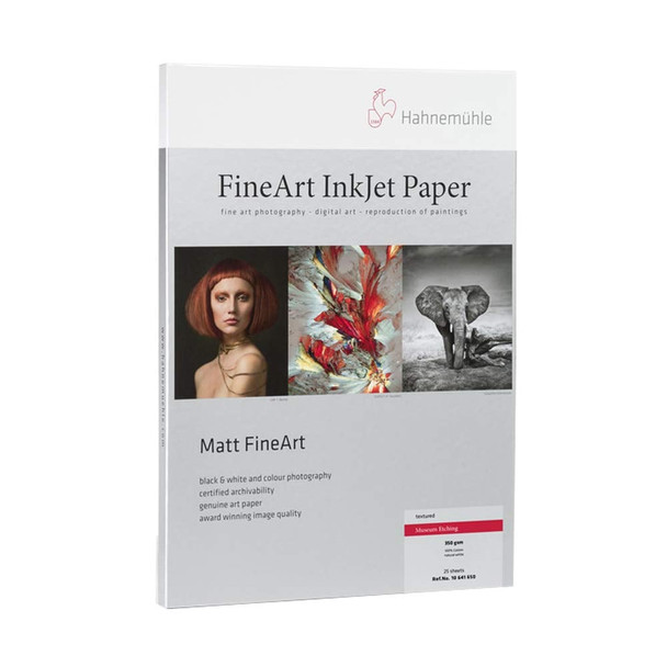 Hahnemühle Digital FineArt Museum Etching Paper Roll, 350gsm, 610mm x 12m, Natural White – image 3