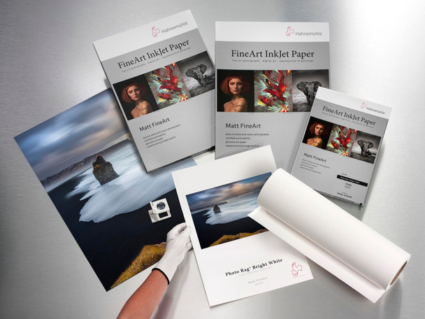 Hahnemühle Digital FineArt Photo Rag Bright White Inkjet Paper, 310gsm, A3+, 25 Sheets – image 4