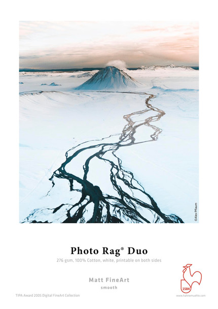 Hahnemühle Digital FineArt Photo Rag Duo Inkjet Paper, 276gsm, A3+, 25 Sheets, White – image 3