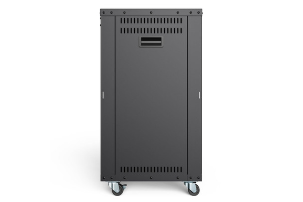 Digitus 16U 19" Audio and Network Rack, Open Frame, Castors, 136kg Max Load, Black - DN-48001 – image 8