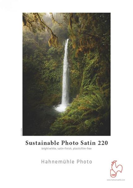 Hahnemühle Sustainable Photo Satin 220gsm Photo Paper, 17" x 30m
