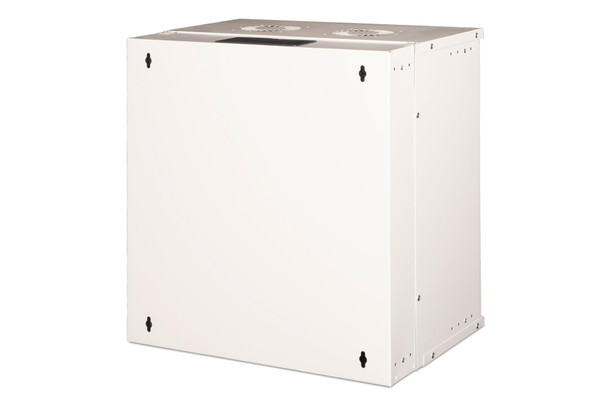 Digitus SoHo Pro 19" 12U Wall Mount Network Cabinet, Glass Door, 400mm Deep, 60kg, Grey - DN-49206 – image 2