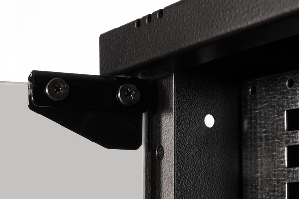 Digitus SoHo Pro 19" 7U Wall Mount Network Cabinet, Glass Door, 400mm Deep, 60kg, Black - DN-49203 – image 7