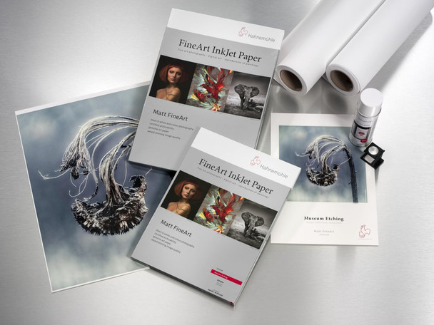 Hahnemühle Digital FineArt Museum Etching Paper, 350gsm, A4, Natural White, 25 Sheets – image 4