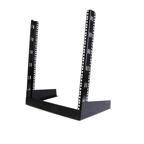 StarTech.com 12U 19" 2-Post Desktop Open Frame Rack, 50kg Capacity, Cage Nuts & Screws - RK12OD – image 5