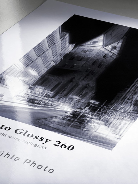 Hahnemühle Photo Glossy Inkjet Paper, 260gsm, A3+ 329 x 483mm, Bright White, 25 Sheets