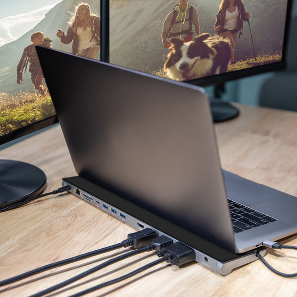 j5create JCD543 USB-C Triple Display Docking Station 100W PD 4K HDMI DisplayPort - JCD543-N – image 7