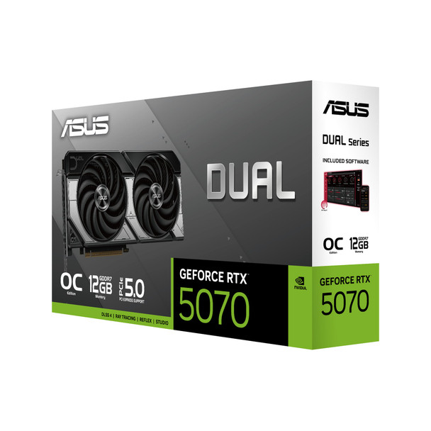 ASUS Dual GeForce RTX 5070 OC 12GB GDDR7 PCIe 5.0 Gaming Graphics Card GPU – image 7