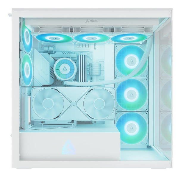 ARCTIC Xtender VG Mid Tower PC Case, E-ATX, 5 Pre-installed Fans, Vertical GPU Mount, White - ACPCC00017A – image 4