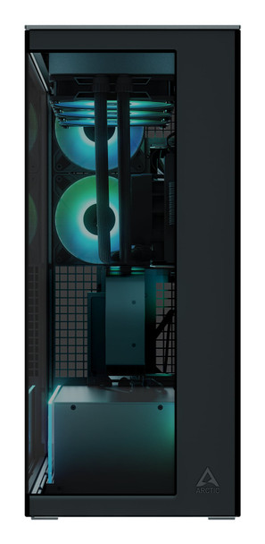 ARCTIC Xtender VG Mid Tower PC Case, E-ATX, 5 Pre-installed Fans, Vertical GPU Mount, Black - ACPCC00016A – image 3
