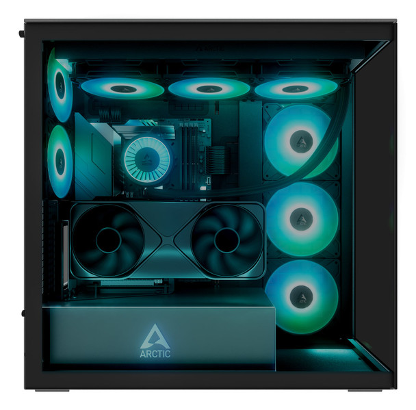 ARCTIC Xtender VG Mid Tower PC Case, E-ATX, 5 Pre-installed Fans, Vertical GPU Mount, Black - ACPCC00016A – image 7