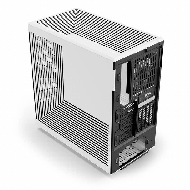 HYTE Y40 Mid Tower ATX Case, Panoramic Glass, PCIe 4.0 Riser, White - CS-HYTE-Y40-BW – image 3