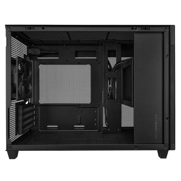 ASUS Prime AP201 Micro-ATX PC Case, Tempered Glass, 360mm Radiator Support, USB-C, Black - 90DC00G0-B39010 – image 2