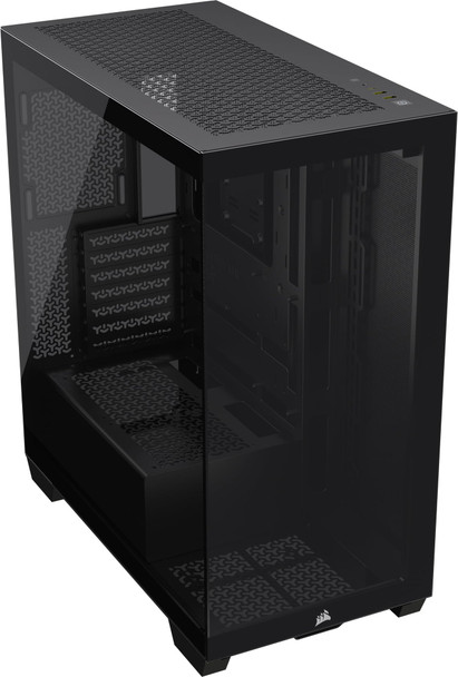 Corsair 3500X Mid-Tower ATX PC Case, Panoramic Tempered Glass, Black - CC-9011276-WW