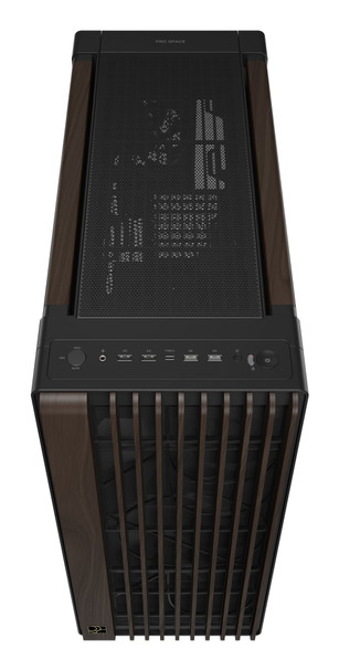 ASUS ProArt PA602 Wood Edition E-ATX Mid Tower PC Case, Walnut Wood, Metal Side Panel, Modern Black - 90DC00J0-B09040 – image 5