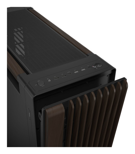 ASUS ProArt PA602 Wood Edition E-ATX Mid Tower PC Case, Walnut Wood, Metal Side Panel, Modern Black - 90DC00J0-B09040 – image 10