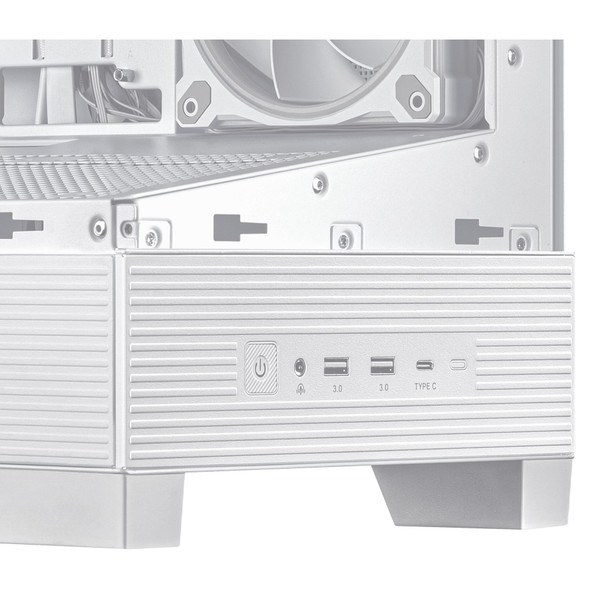 ASUS A31 PLUS TG ARGB Mid Tower PC Case, Tempered Glass, 8° Angled Base, White - 90DC00R3-B19000 – image 6