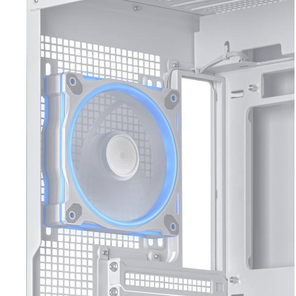 ASUS A31 PLUS TG ARGB Mid Tower PC Case, Tempered Glass, 8° Angled Base, White - 90DC00R3-B19000 – image 9