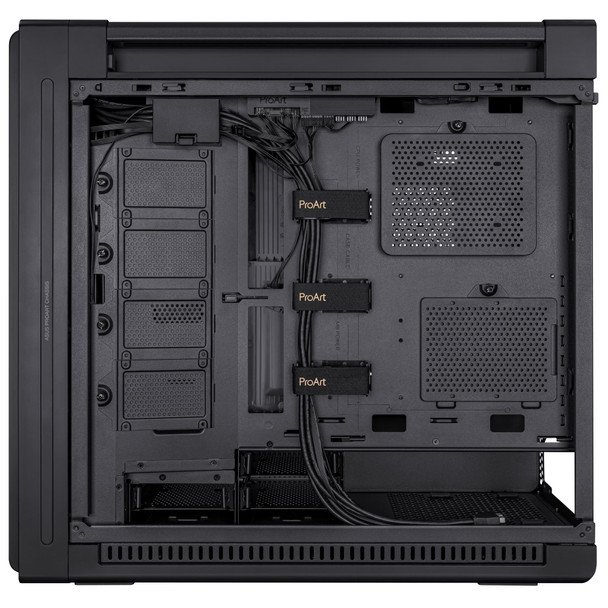 ASUS ProArt PA602 Mid Tower PC Case, 2x 200mm + 140mm Fans, 420mm Radiator Support, Black - 90DC00J0-B09000 – image 8