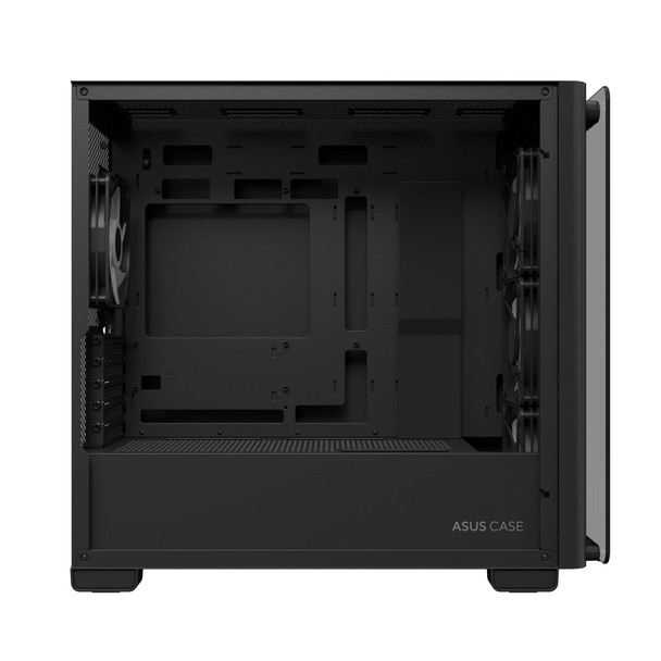 ASUS A23 PLUS Micro-ATX PC Case, Tempered Glass, 4x ARGB Fans, Black - 90DC00K0-B19010 – image 3