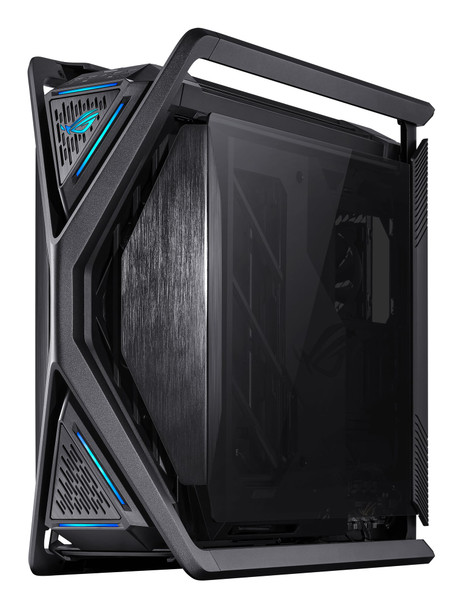 ASUS ROG Hyperion GR701 BTF Edition E-ATX Tower PC Case, 4x 140mm Fans, Dual 420mm Radiator Support, Black - 90DC00F0-B39020 – image 8