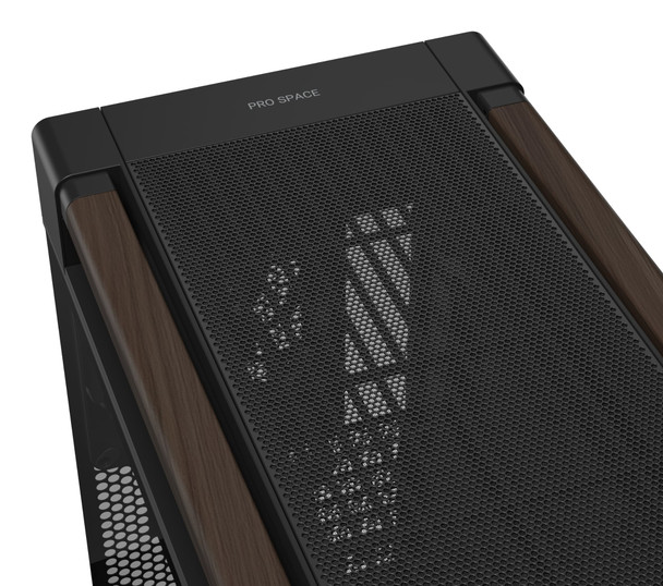 ASUS ProArt PA602 Wood Edition E-ATX Mid Tower PC Case, Tempered Glass, 2x 200mm Fans, Modern Black - 90DC00J0-B09030 – image 12