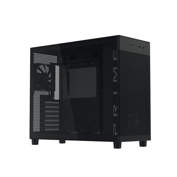 ASUS Prime AP303 ATX Mid Tower PC Case, Tempered Glass Panel, 360mm Radiator Support, Black - 90DC00V0-B39010 – image 3