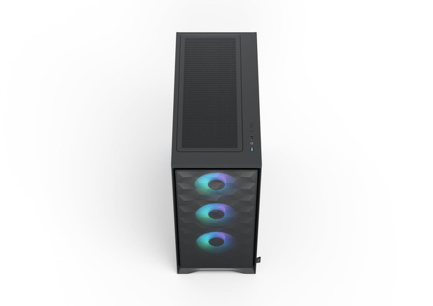 Fractal Design Pop 2 Air RGB ATX Mid Tower PC Case, Tempered Glass, 3x RGB Fans, Black - FD-C-POA2A-03 – image 4