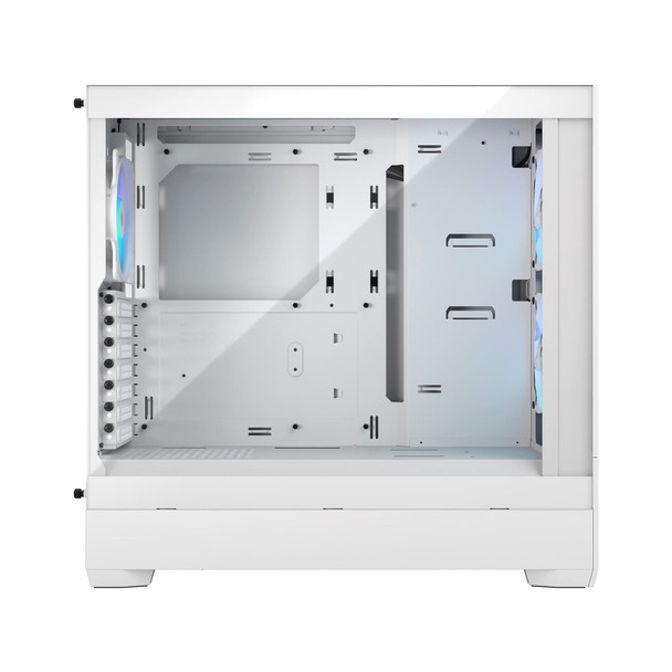 Fractal Design Pop Air RGB ATX Mid Tower PC Case, Clear Tint Tempered Glass, 3x Aspect 12 RGB Fans, White - FD-C-POR1A-01 – image 3