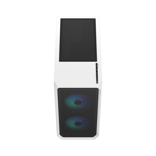 Fractal Design Focus 2 RGB ATX PC Case, Clear Tint Tempered Glass, 2x 140mm Aspect RGB Fans, White - FD-C-FOC2A-04 – image 7