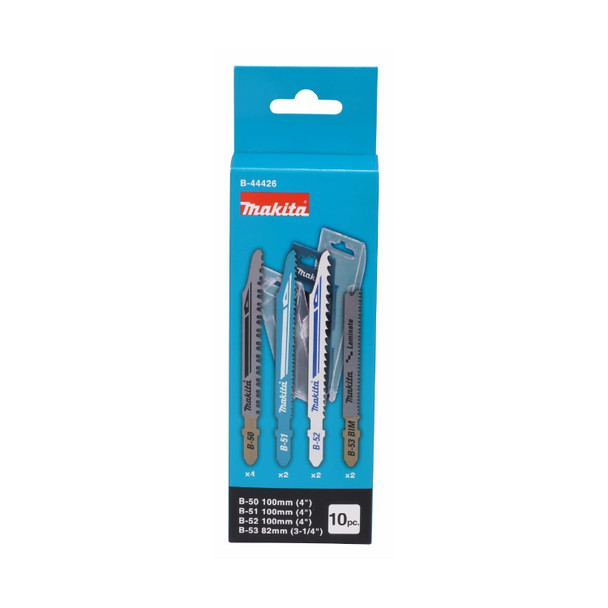Makita 10-Piece Jigsaw Blade Set, Pack B, Genuine Makita Power Tool Accessory - B-44426 – image 3