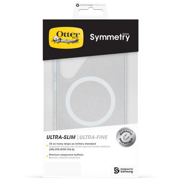 OtterBox Symmetry Clear Case with Magnets for Samsung Galaxy S25 Ultra, Clear - 77-97520 – image 5