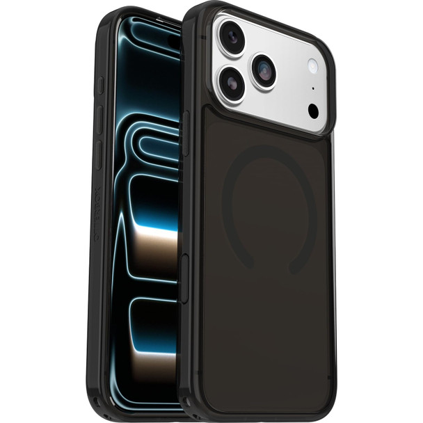 OtterBox Symmetry Series Clear MagSafe Case for iPhone 18 Pro Max / 17 Pro Max, Black - 77-98876