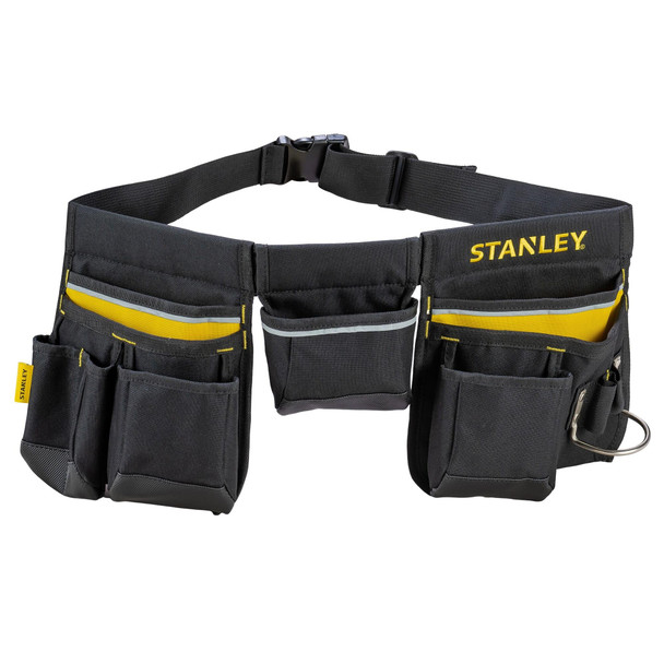 STANLEY Essential Tool Belt Pouch, 600D Fabric, Metal Hammer Loop, Tape Pocket - 1-96-178 – image 3