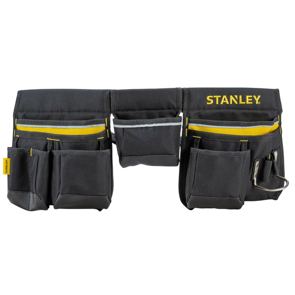 STANLEY Essential Tool Belt Pouch, 600D Fabric, Metal Hammer Loop, Tape Pocket - 1-96-178 – image 8