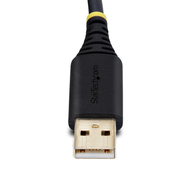 StarTech.com 1m USB to Null Modem RS232 Serial Adapter Cable, DB9, FTDI, COM Retention - 1P3FFCNBUSBSRL – image 5