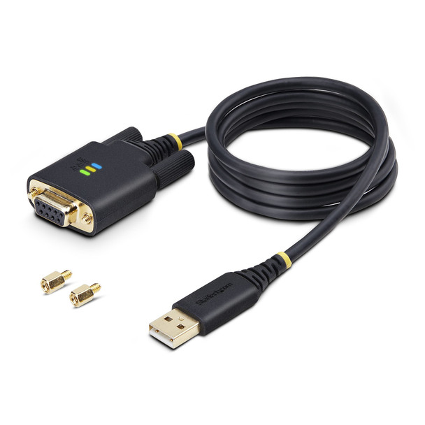 StarTech.com 1m USB to Null Modem RS232 Serial Adapter Cable, DB9, FTDI, COM Retention - 1P3FFCNBUSBSRL – image 8