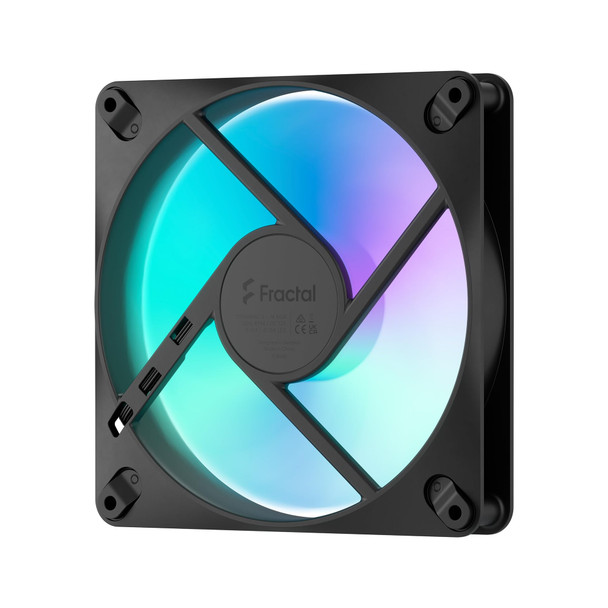 Fractal Design Dynamic 3 14 RGB 140mm PWM Fans, ARGB Gen 2, Rifle Bearing, 3-Pack, Black - FD-F-DR3-1403 – image 5