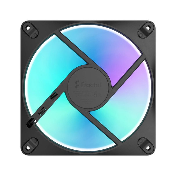 Fractal Design Dynamic 3 14 RGB 140mm PWM Fans, ARGB Gen 2, Rifle Bearing, 3-Pack, Black - FD-F-DR3-1403 – image 6