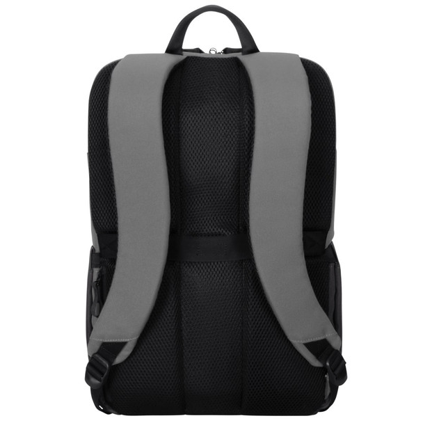 Targus Sagano EcoSmart 15.6in Travel Backpack, RFID Pocket, Rain Cover, Black/Grey - TBB634GL – image 3