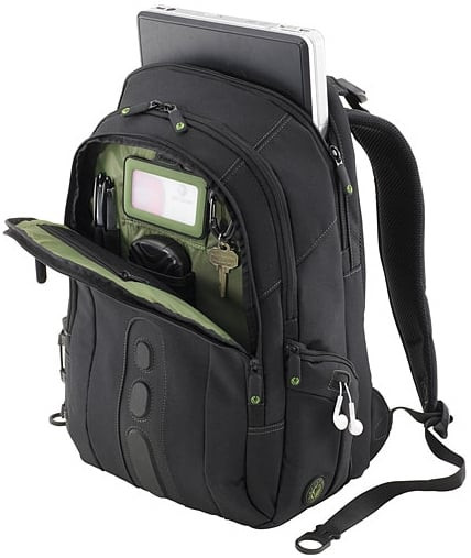 Targus EcoSpruce 15.6in Laptop Backpack, Recycled Fabric, Water-Resistant Base, Black - TBB013EU – image 4