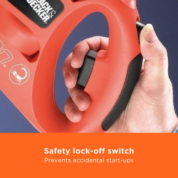 BLACK+DECKER Scorpion 400W Powered Handsaw, Cuts Wood, Metal & Plastic, Jigsaw Function - KS890ECN-GB – image 7