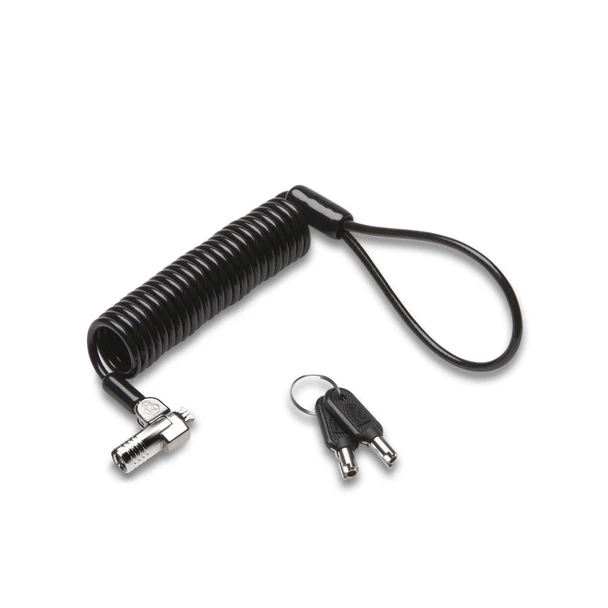 Kensington NanoSaver Portable Keyed Laptop Lock, Self-Coiling 2.3m Cable, Nano Slot - K66640EU